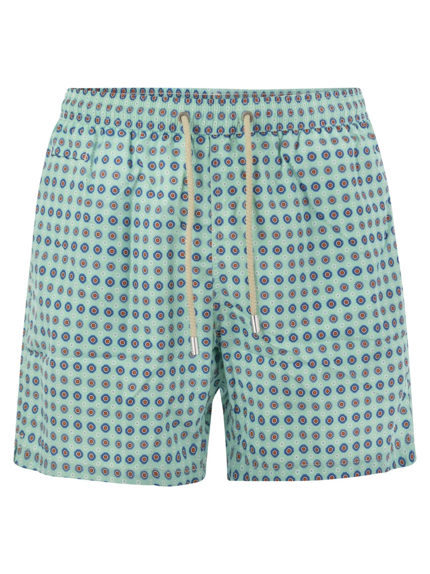 Boxer mare in tessuto leggero con stampa