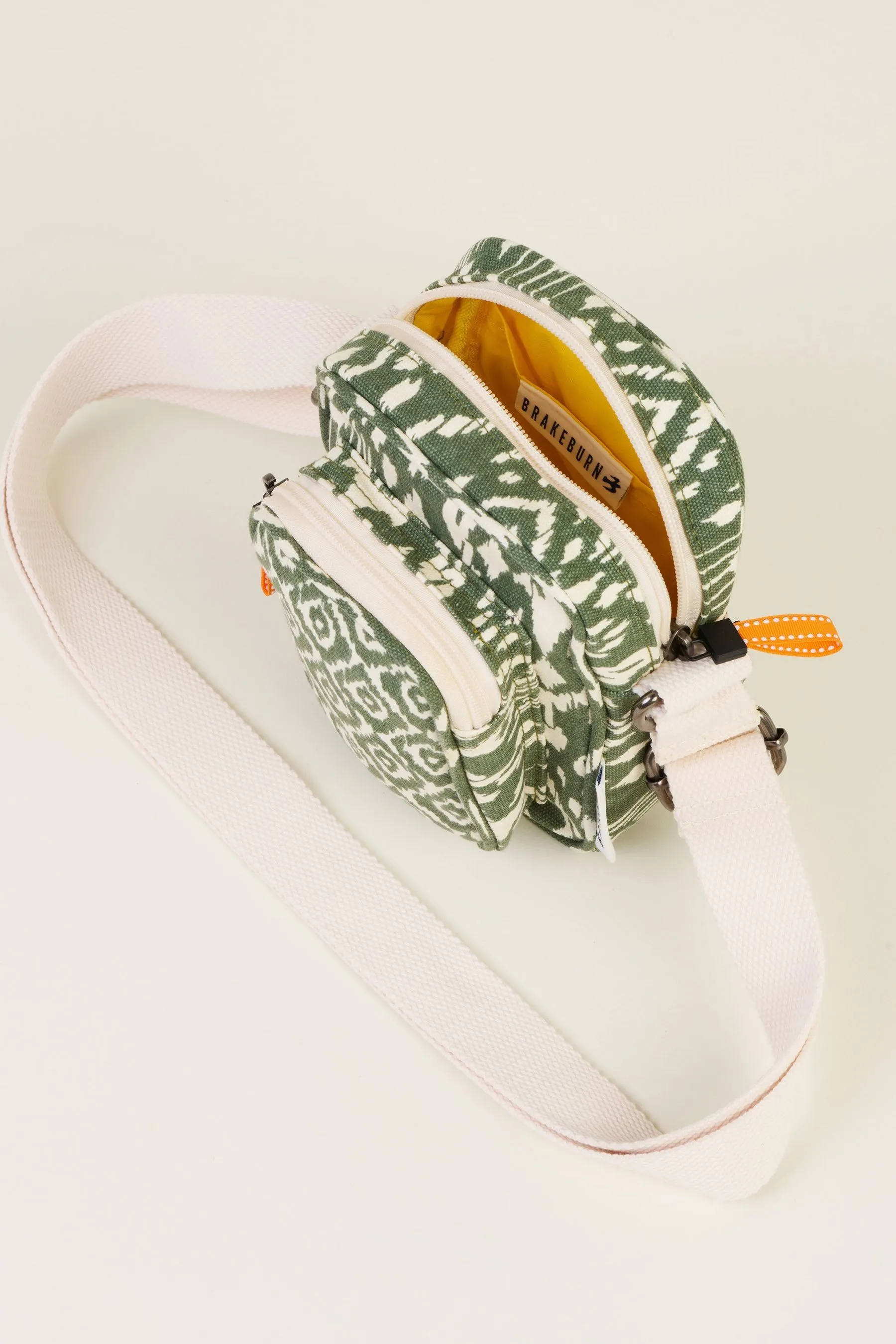 Brakeburn - Borsa piccola a tracolla mista ikat