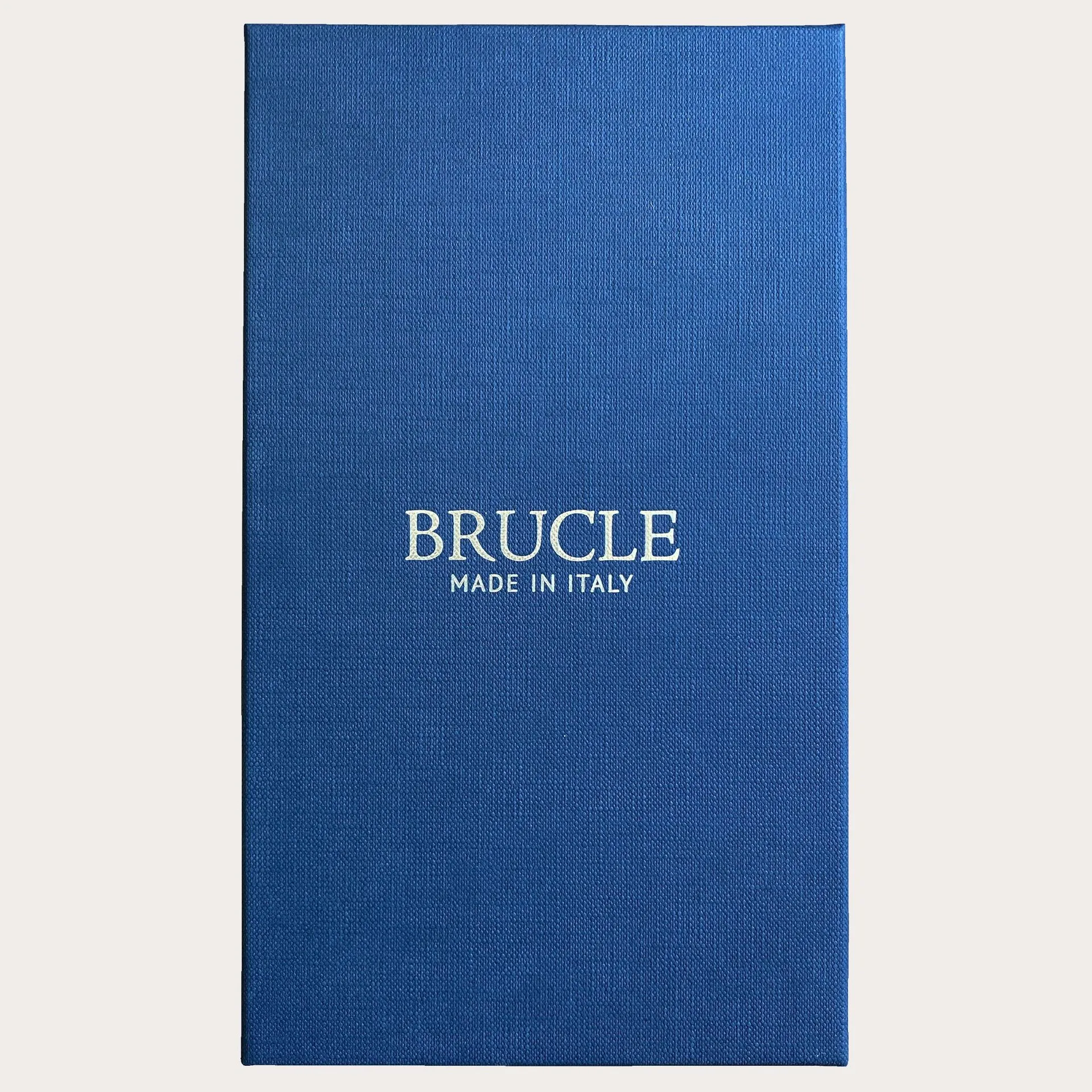 Bretelle elastiche a righe verdi e blu a X