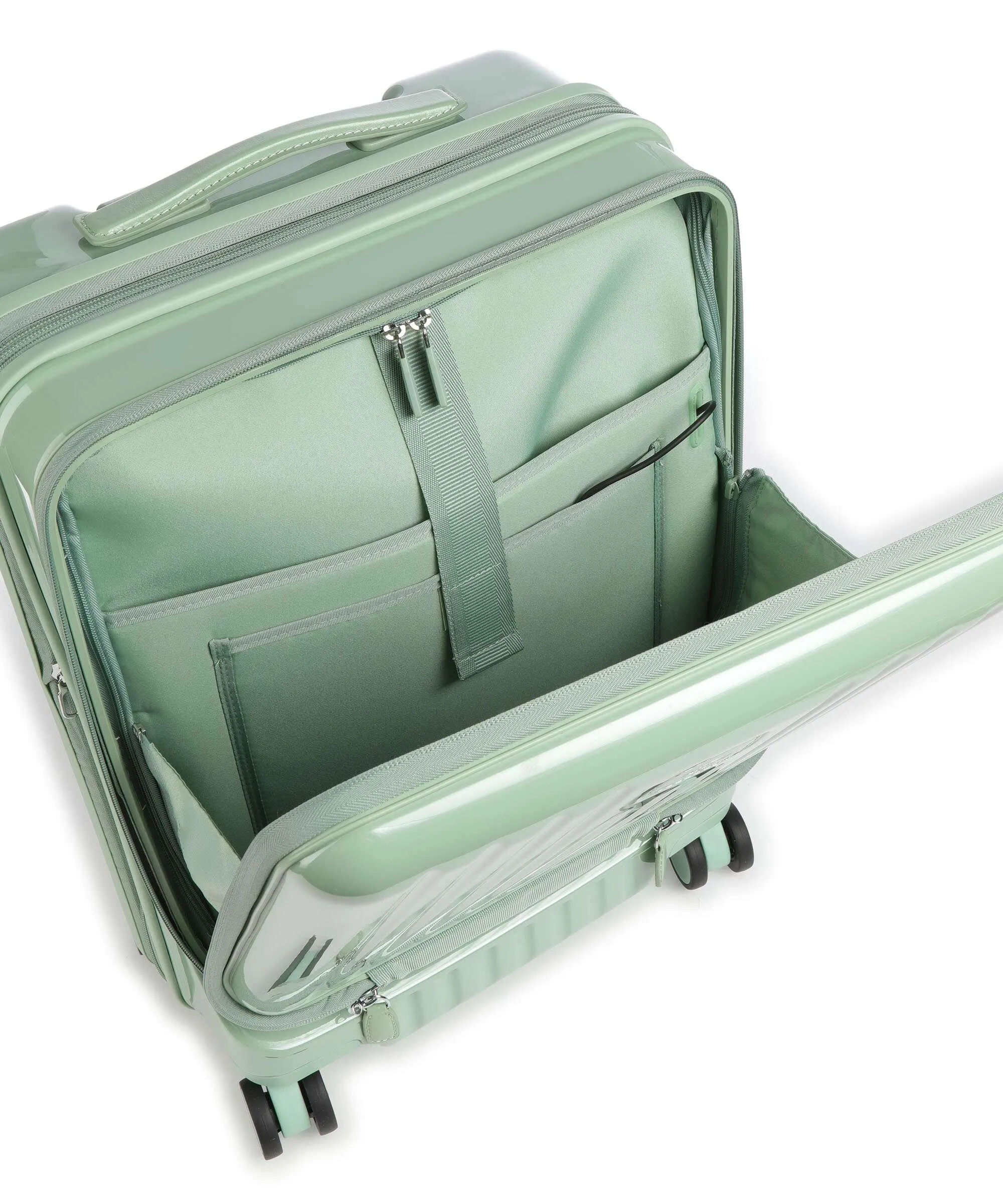 Brics Positano Valigia trolley (4 ruote) verde menta 55 cm  