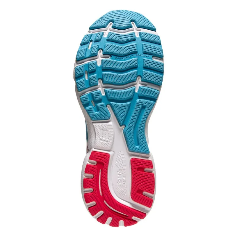 Brooks Ghost 15 Blu Rosa - Scarpe Running Donna