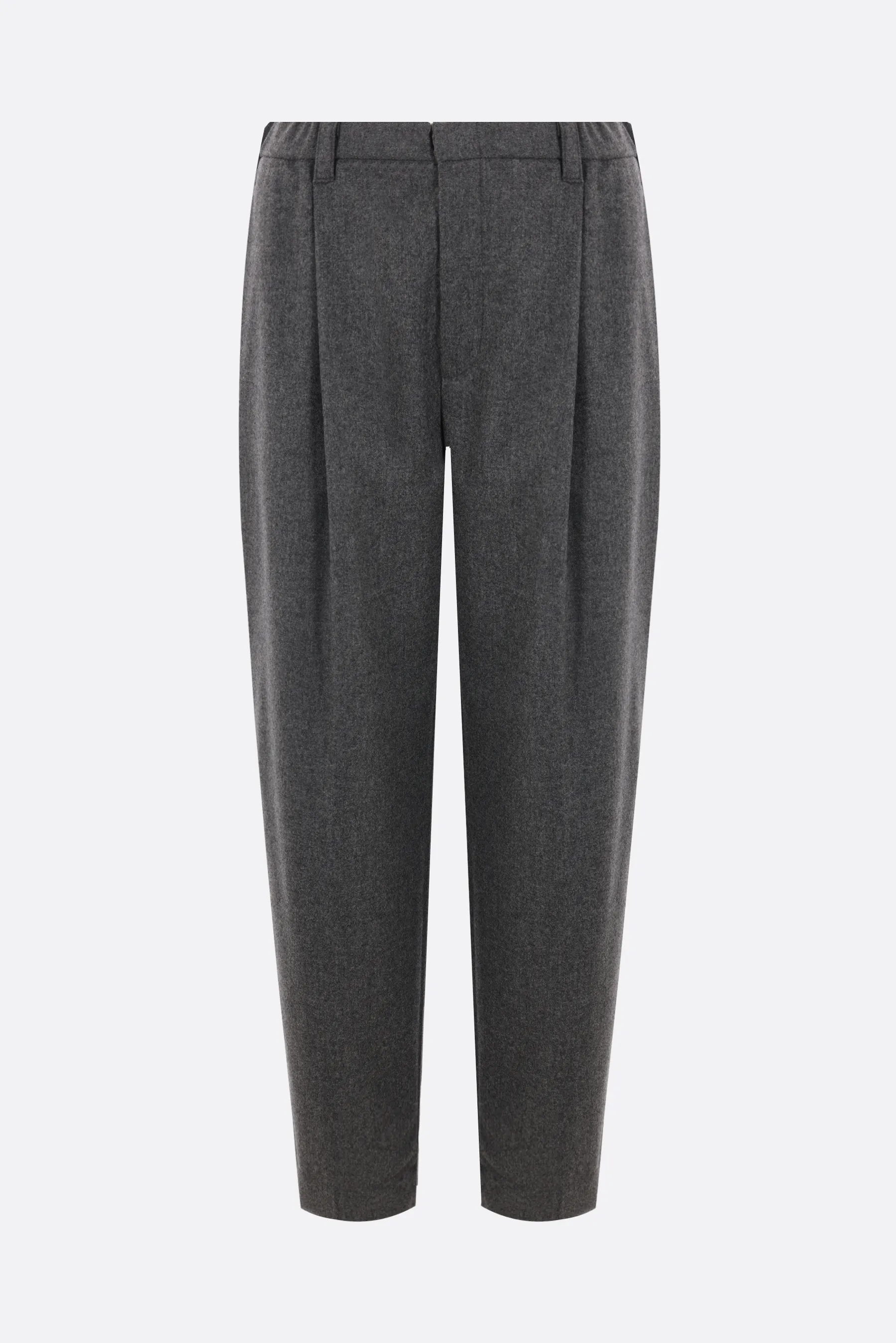  BRUNELLO CUCINELLI pantalone Baggy in flanella 