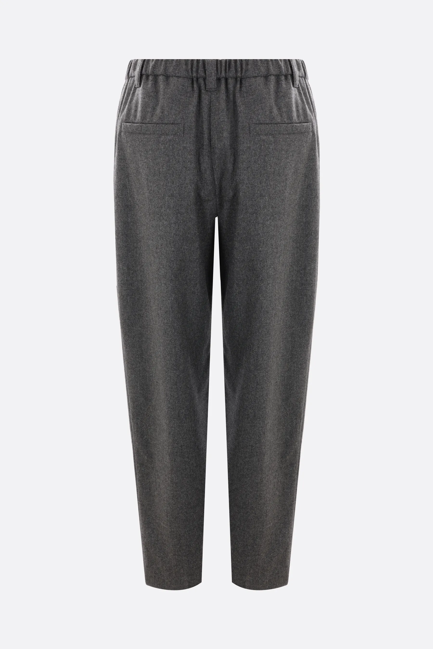  BRUNELLO CUCINELLI pantalone Baggy in flanella 