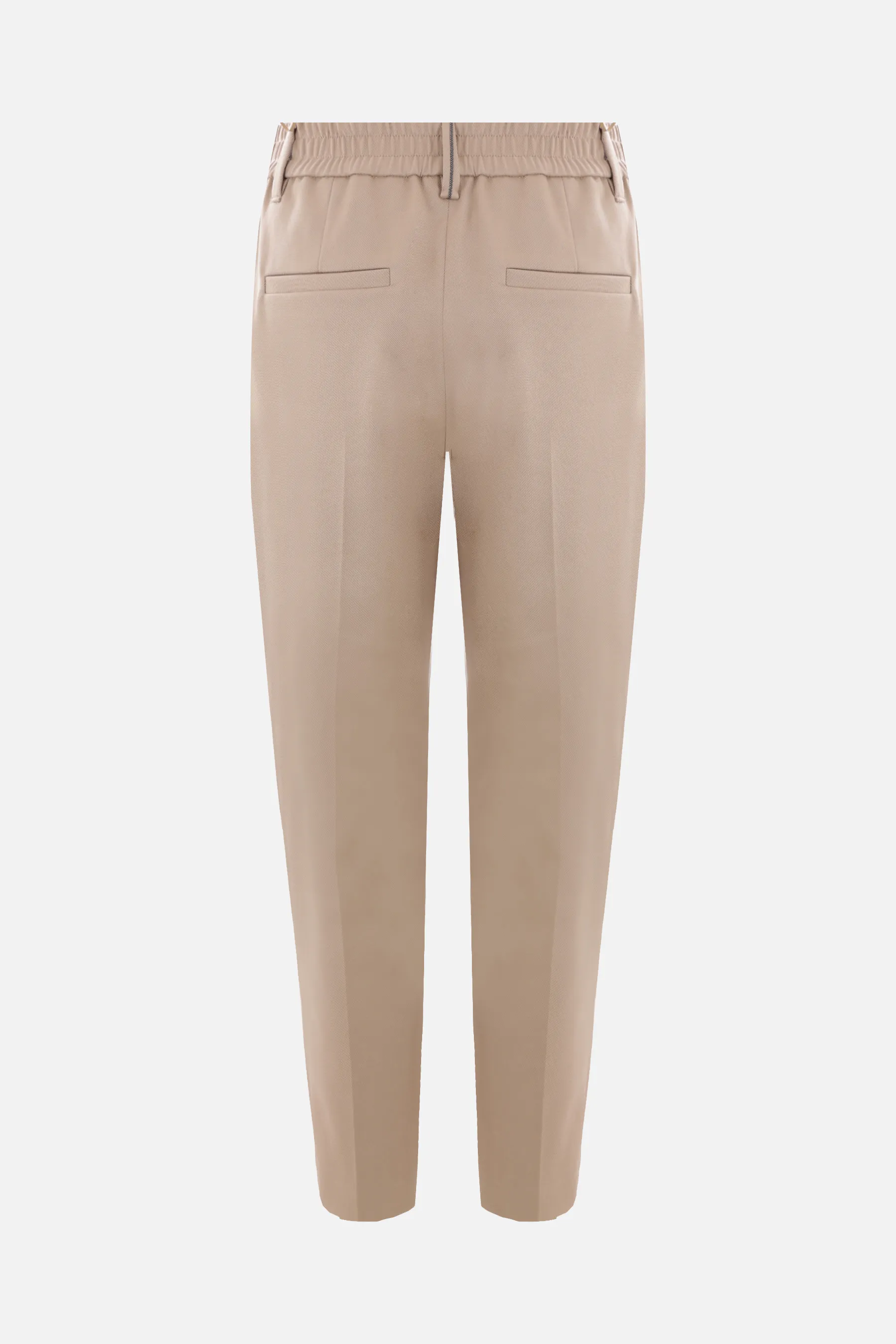  BRUNELLO CUCINELLI pantalone con pinces in drill 