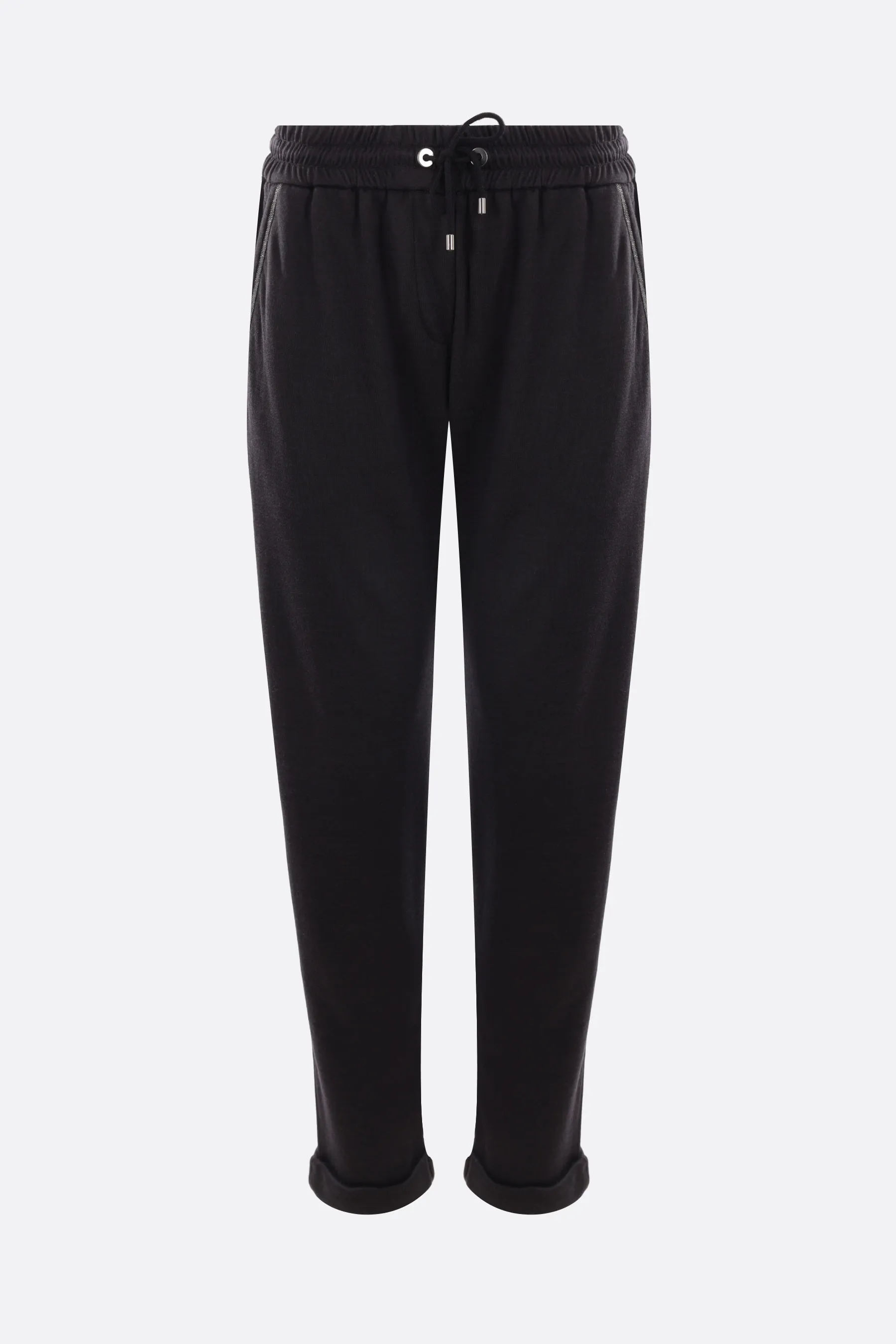  BRUNELLO CUCINELLI pantalone jogging in cotone e seta 