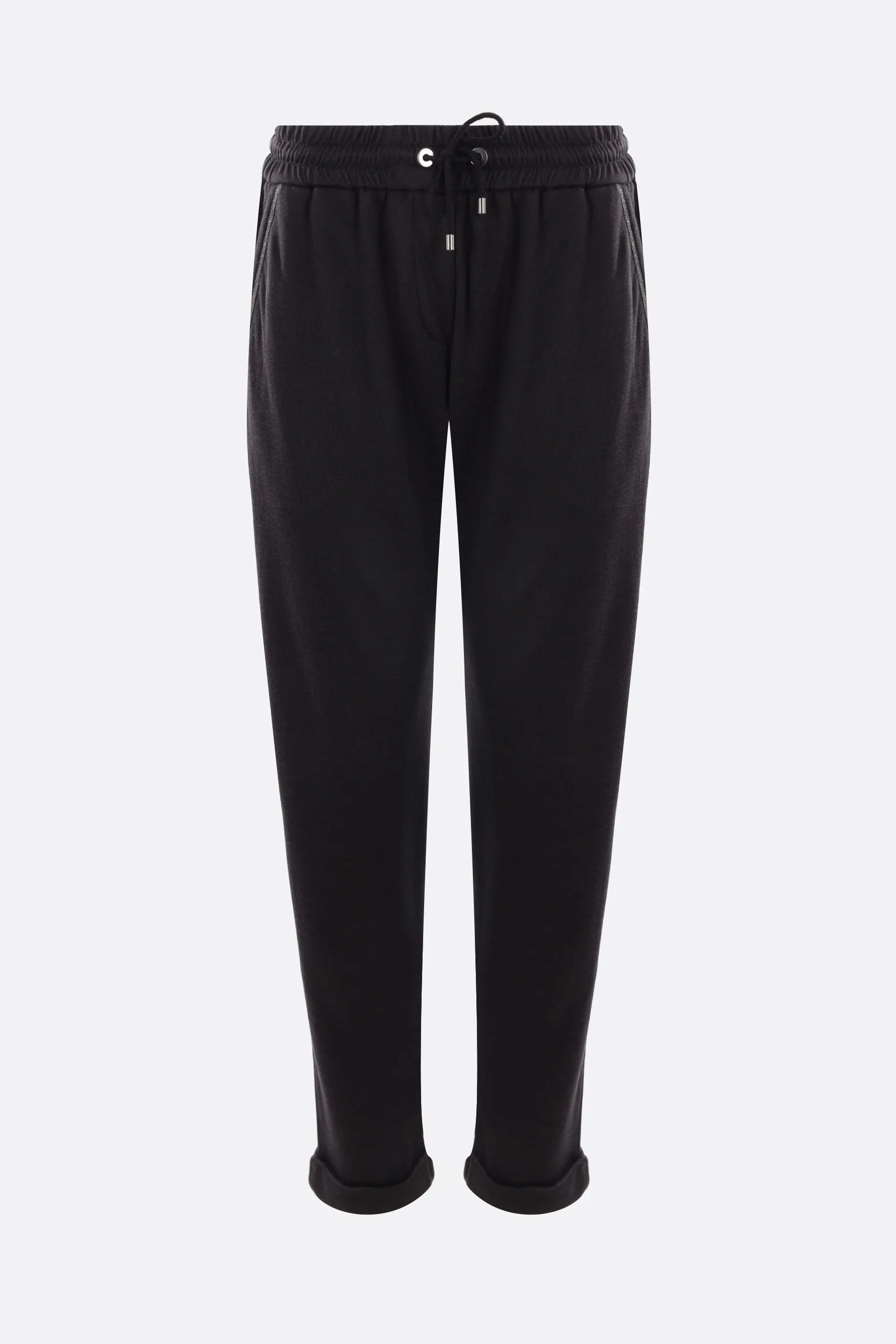  BRUNELLO CUCINELLI pantalone jogging in cotone e seta 
