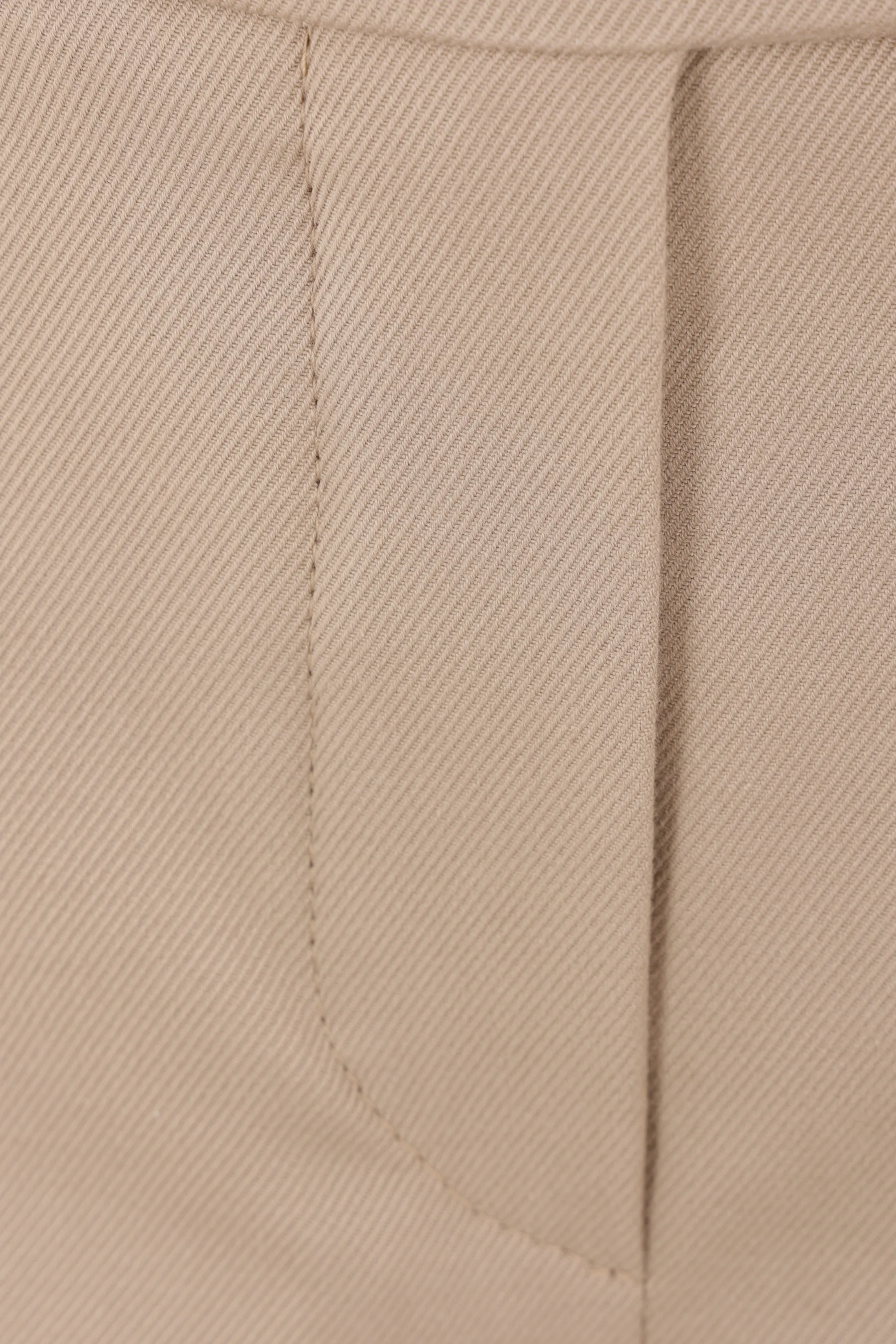  BRUNELLO CUCINELLI pantalone sigaretta in cotone stretch con monili 