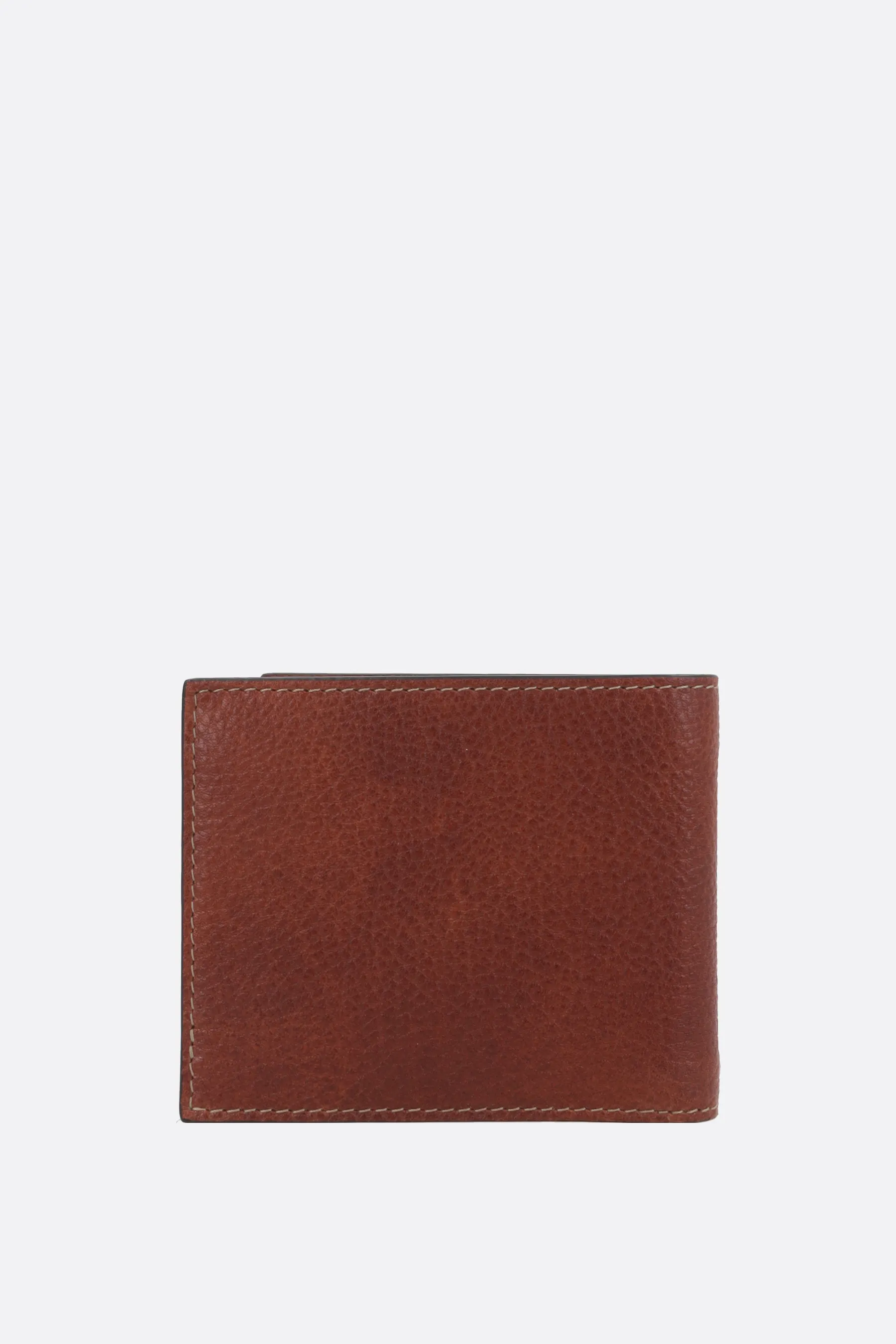  BRUNELLO CUCINELLI portafogli billfold in pelle martellata 