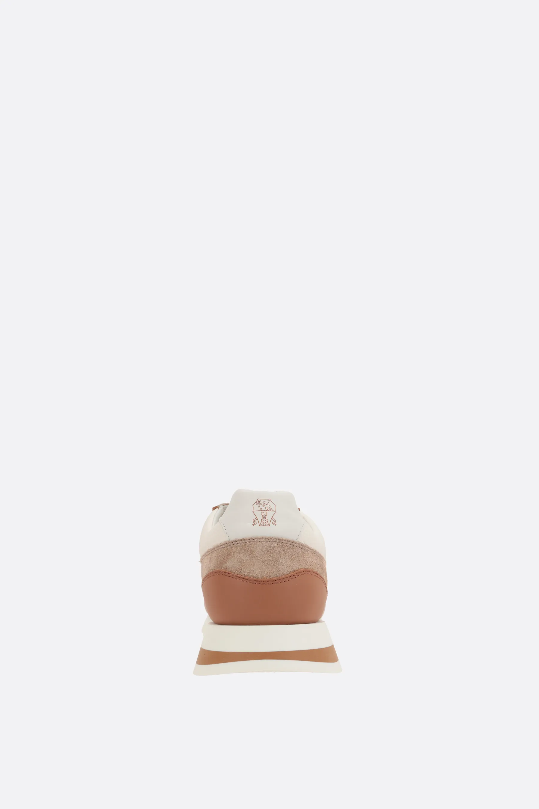  BRUNELLO CUCINELLI sneaker in pelle martellata e suede 