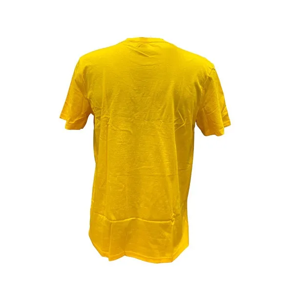 C1RCA maglietta manica corta da uomo Time MTS140 giallo oro