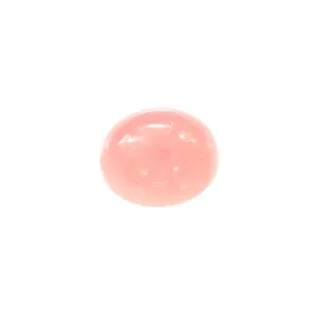 Cabochon ovale di quarzo rosa naturale