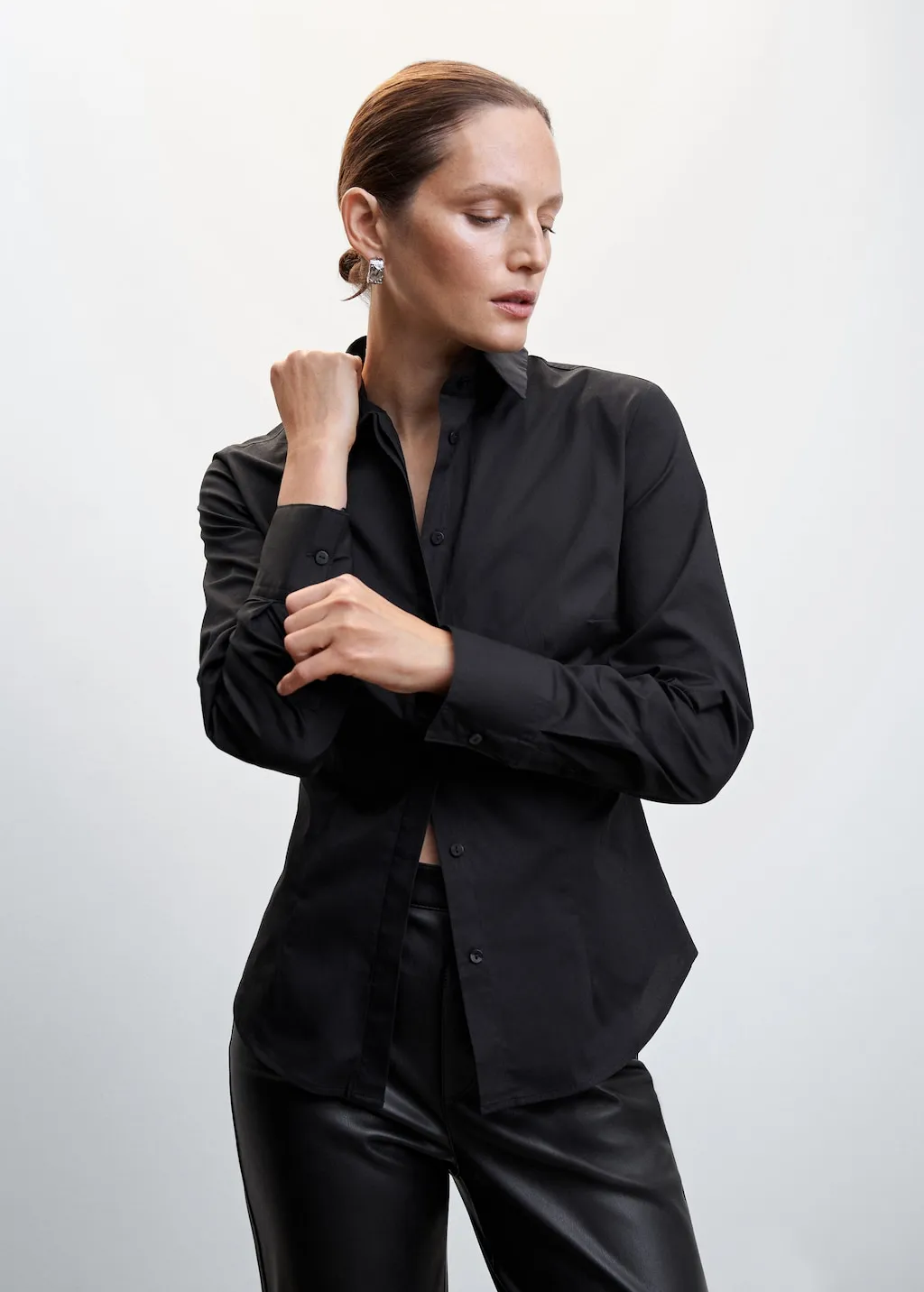 Camicia basic cotone