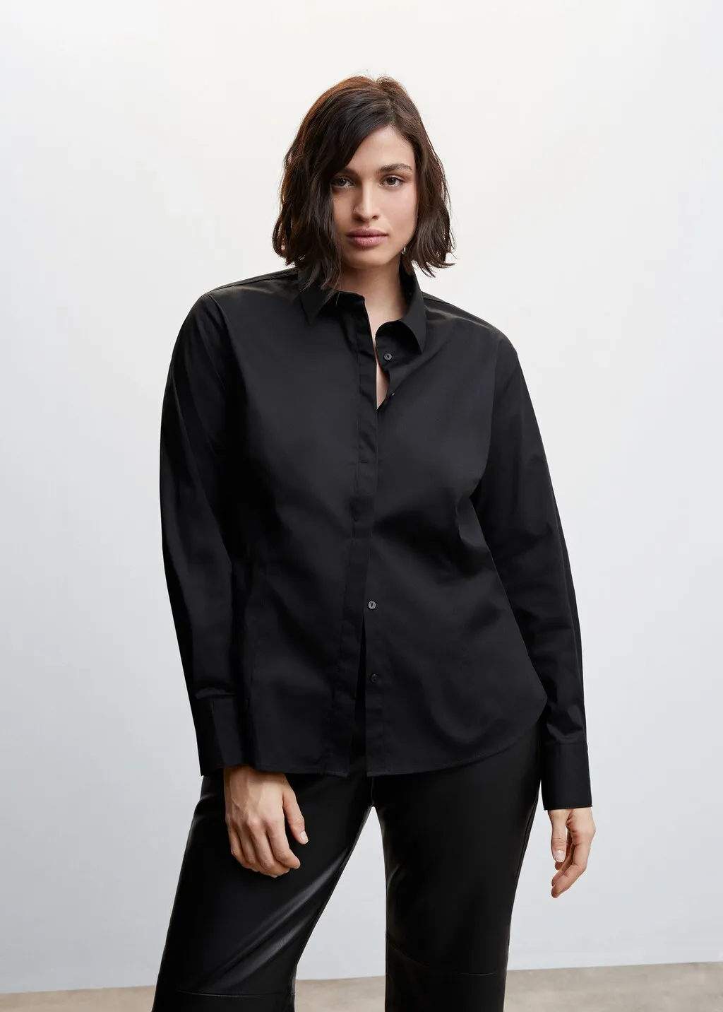Camicia basic cotone