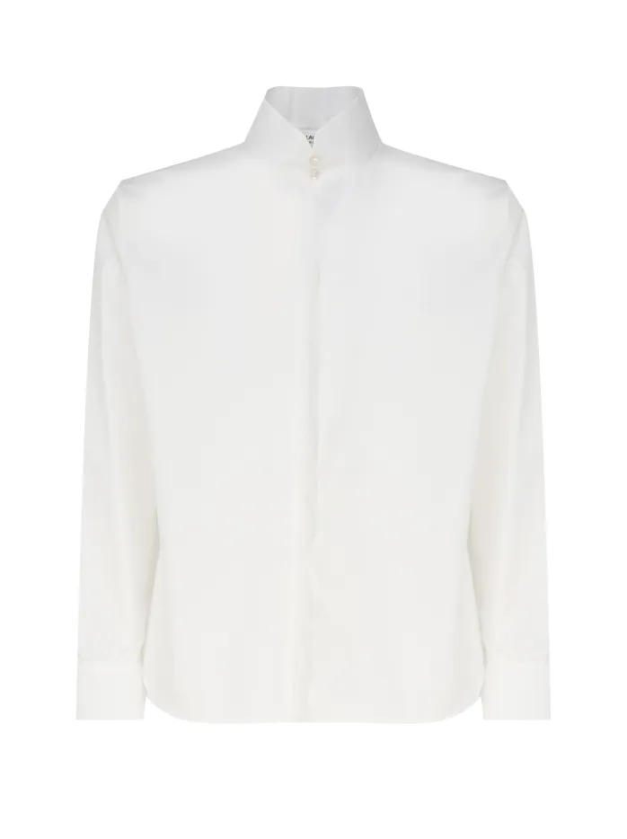 CAMICIA CON BOTTONI E TAGLIO DRITTO