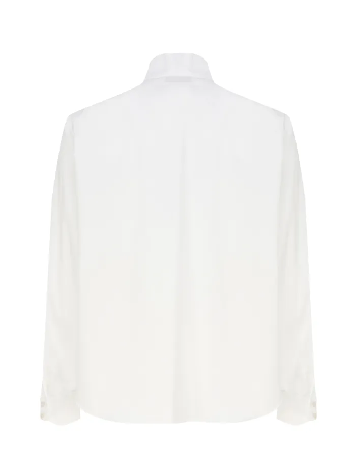 CAMICIA CON BOTTONI E TAGLIO DRITTO