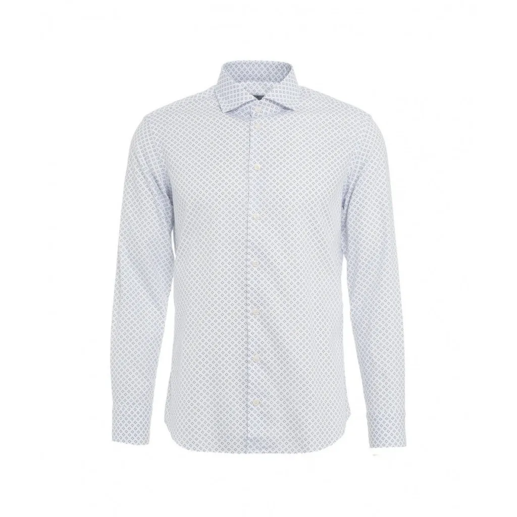 Camicia con struttura bianco