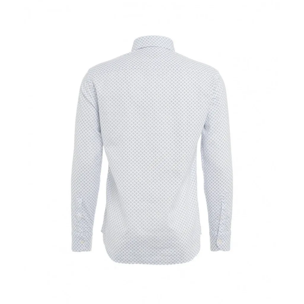 Camicia con struttura bianco