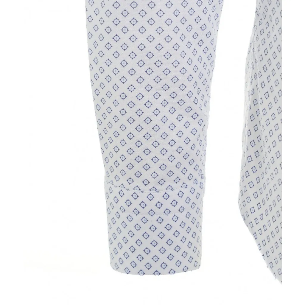 Camicia con struttura bianco