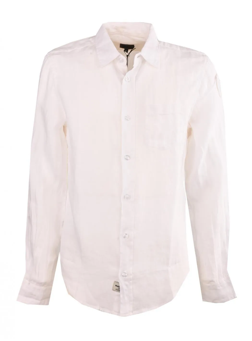 Camicia di lino Uomo Blauer 23sblus01343_005999-100