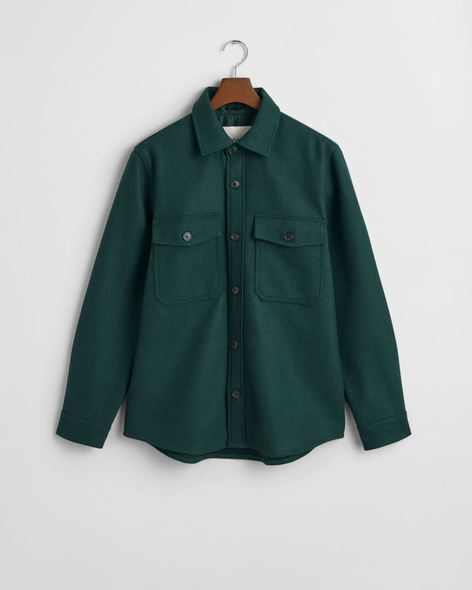 Camicia giacca in misto lana    