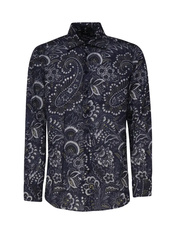 CAMICIA IN COTONE CON MOTIVO PAISLEY