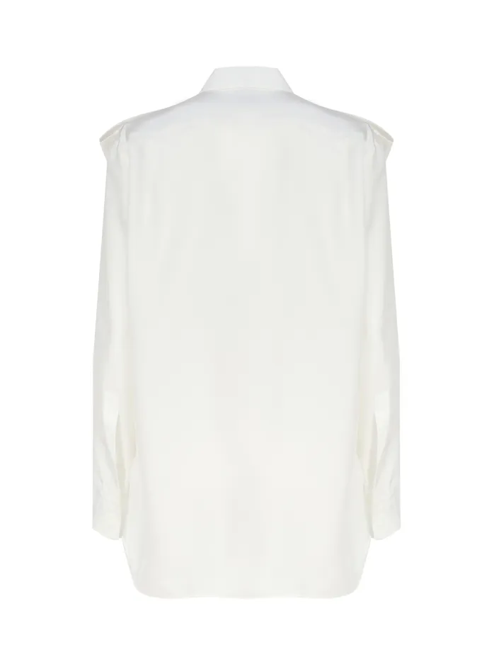 CAMICIA LUNGA IN SETA