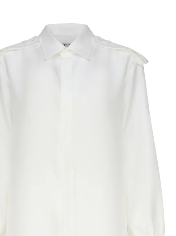 CAMICIA LUNGA IN SETA