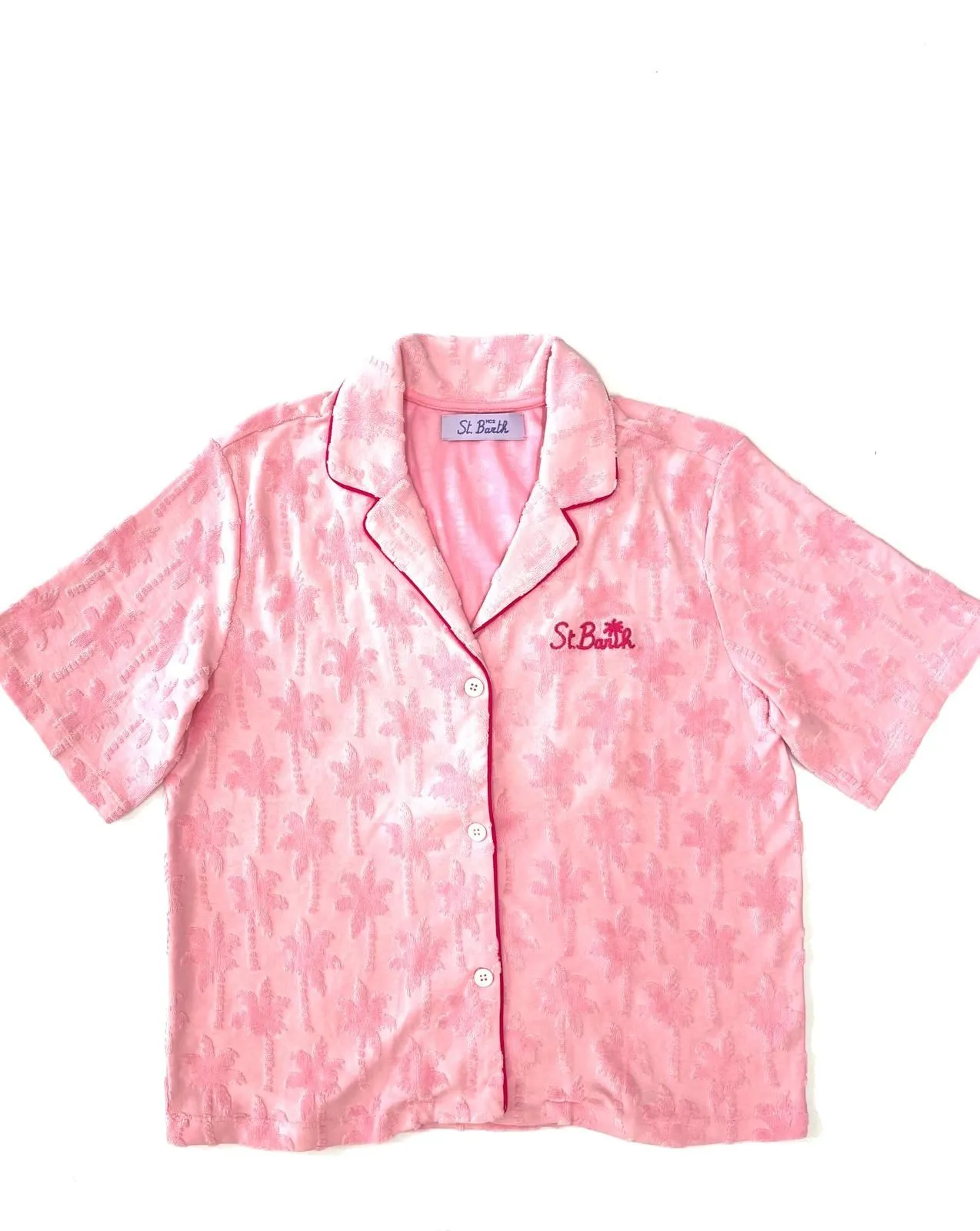 CAMICIA ROSA IN COTONE