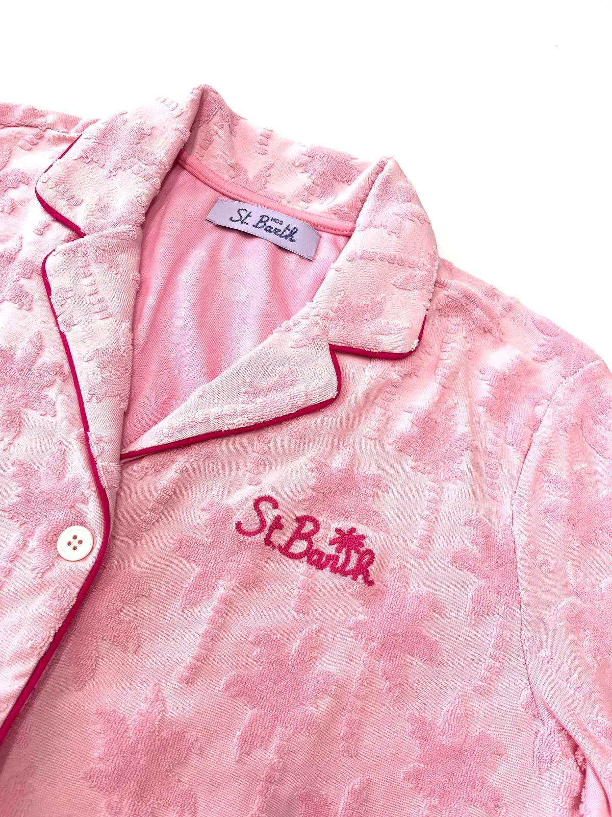 CAMICIA ROSA IN COTONE