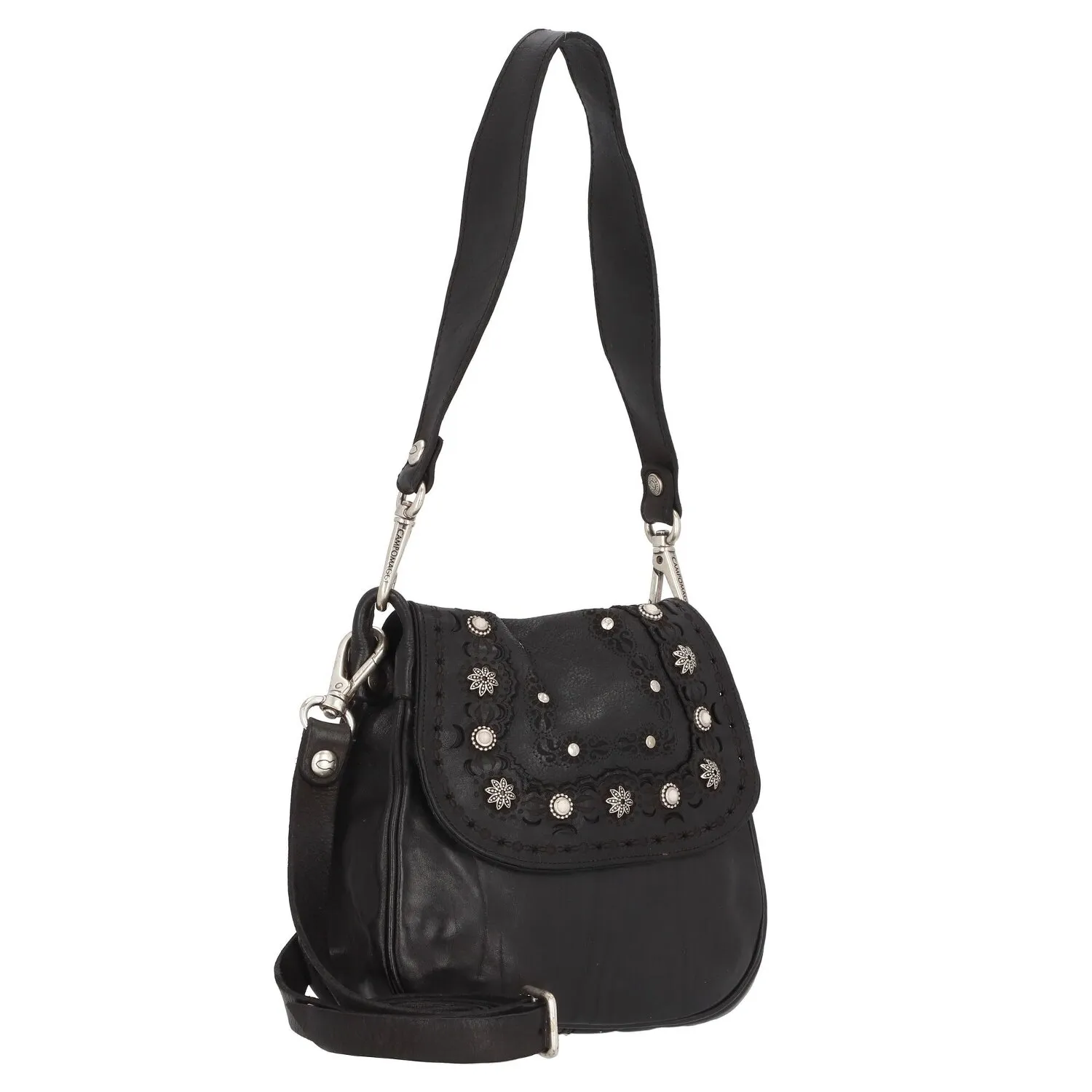 Campomaggi Borsa a tracolla in pelle 20 cm