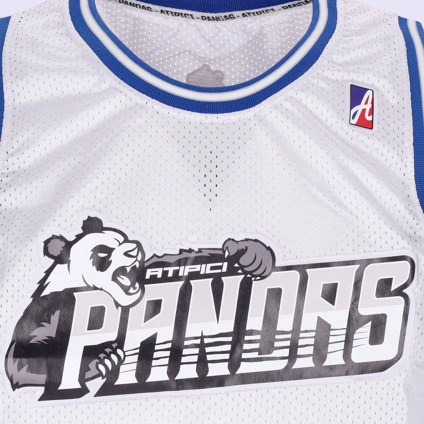 Canotta Basket Uomo Basketball Jersey Atipici Pandas White