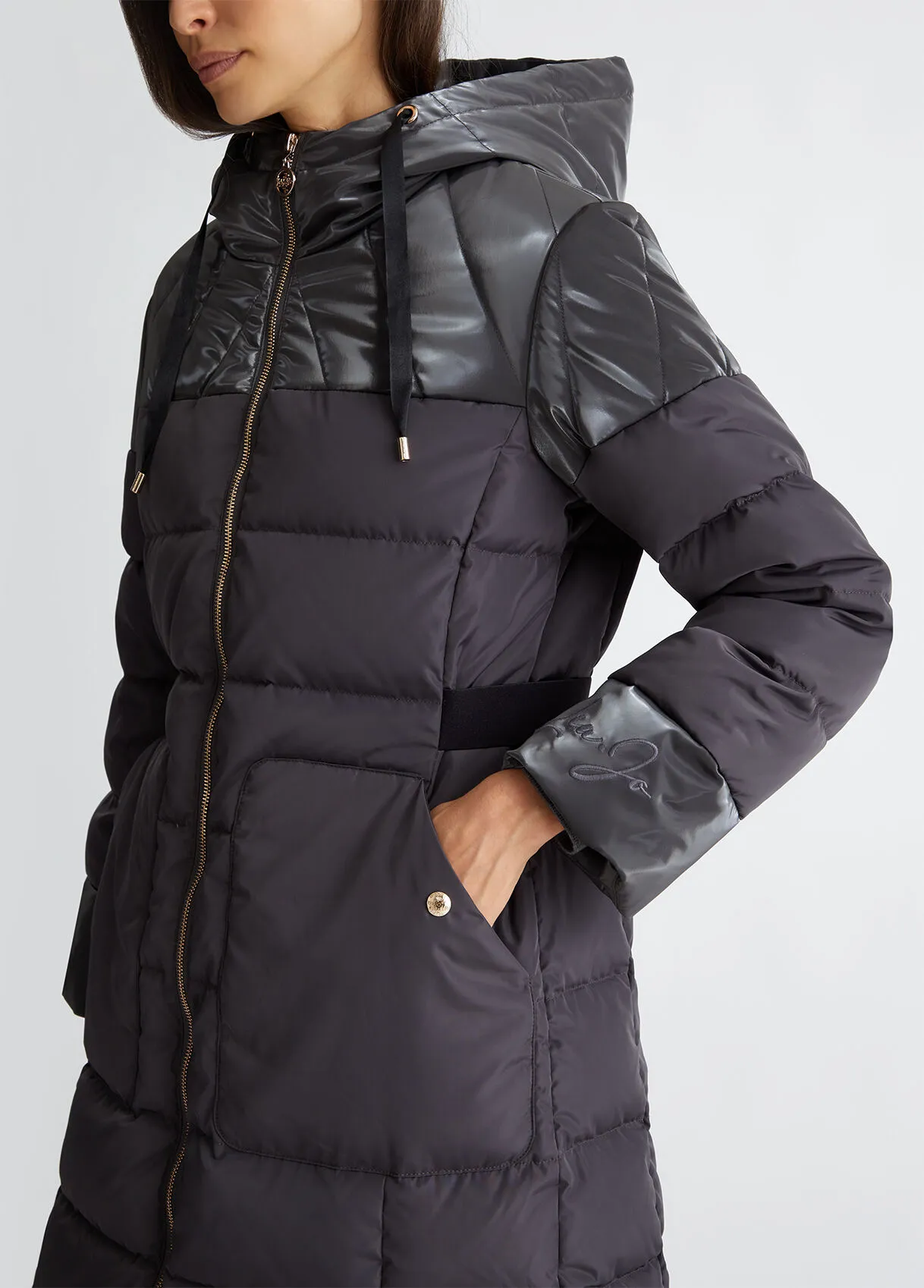 Cappotto imbottito trapuntato