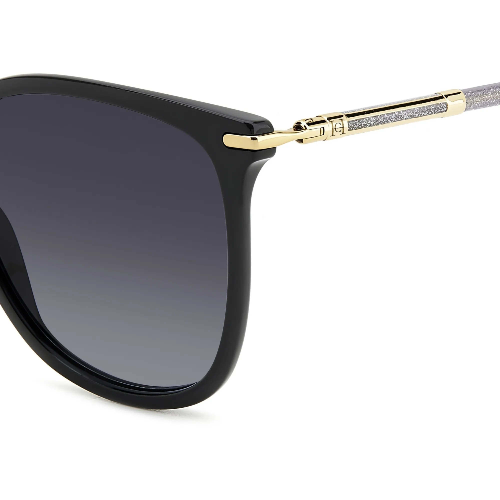   Carolina Herrera HER 0229/S - P9X 9O Nero Glitterato Nero | Occhiale Da Sole Donna 