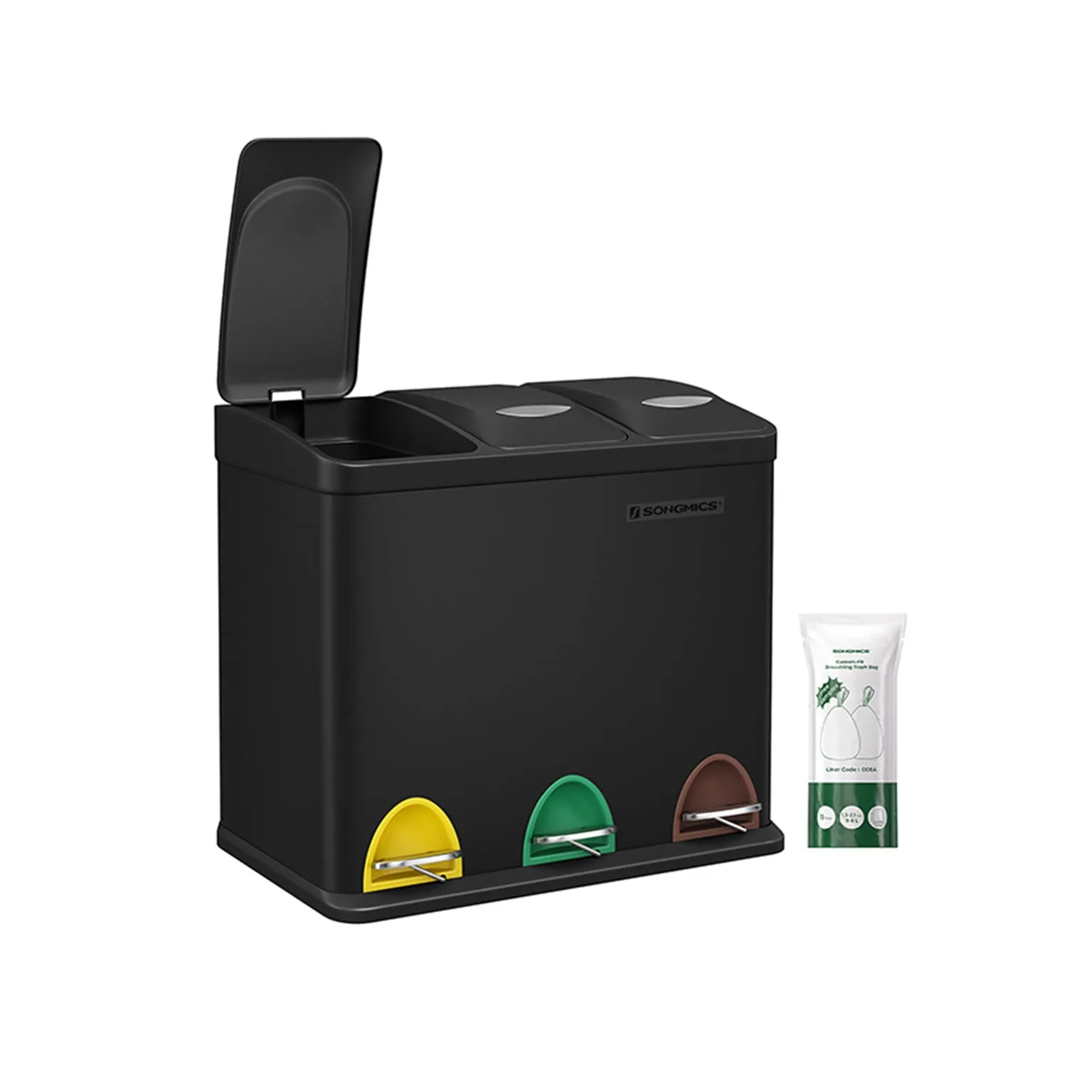 Cestino per Rifiuti da Cucina 3 x 8L