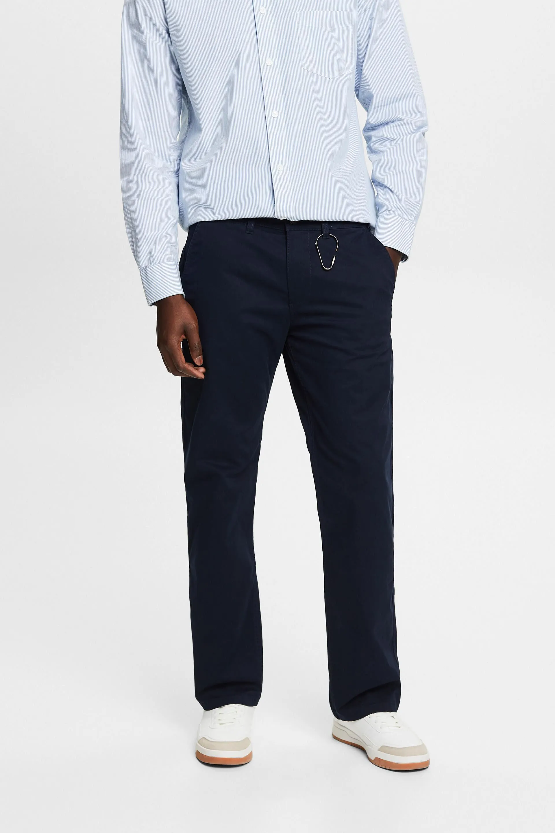 Chino dritti in cotone biologico