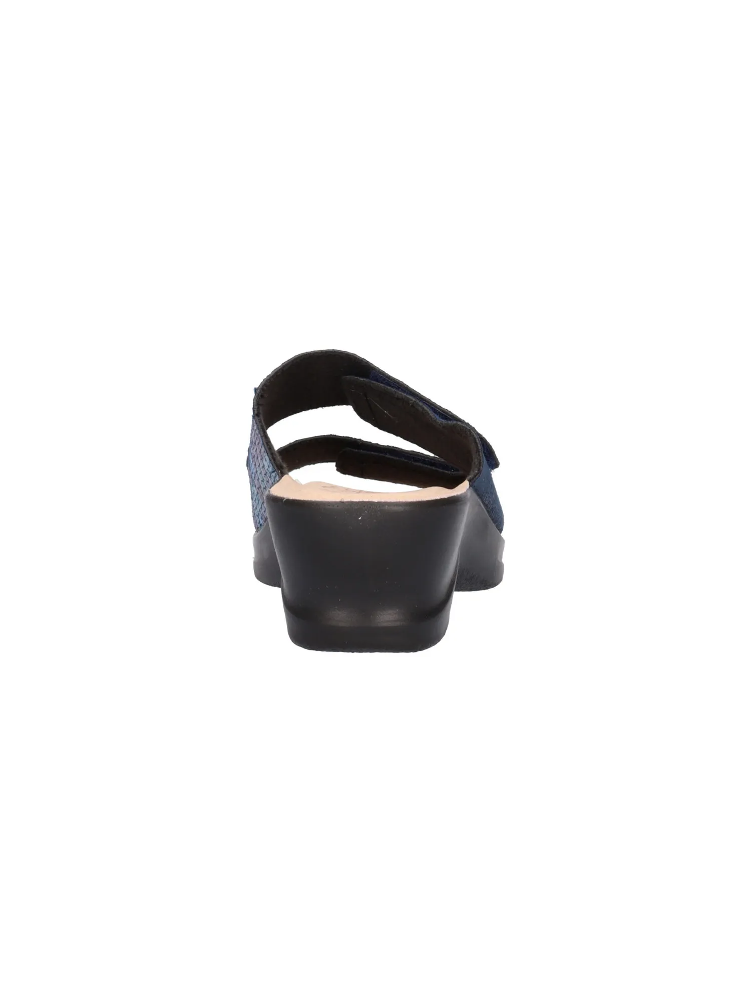 Ciabatta con zeppa Fly Flot da donna blu