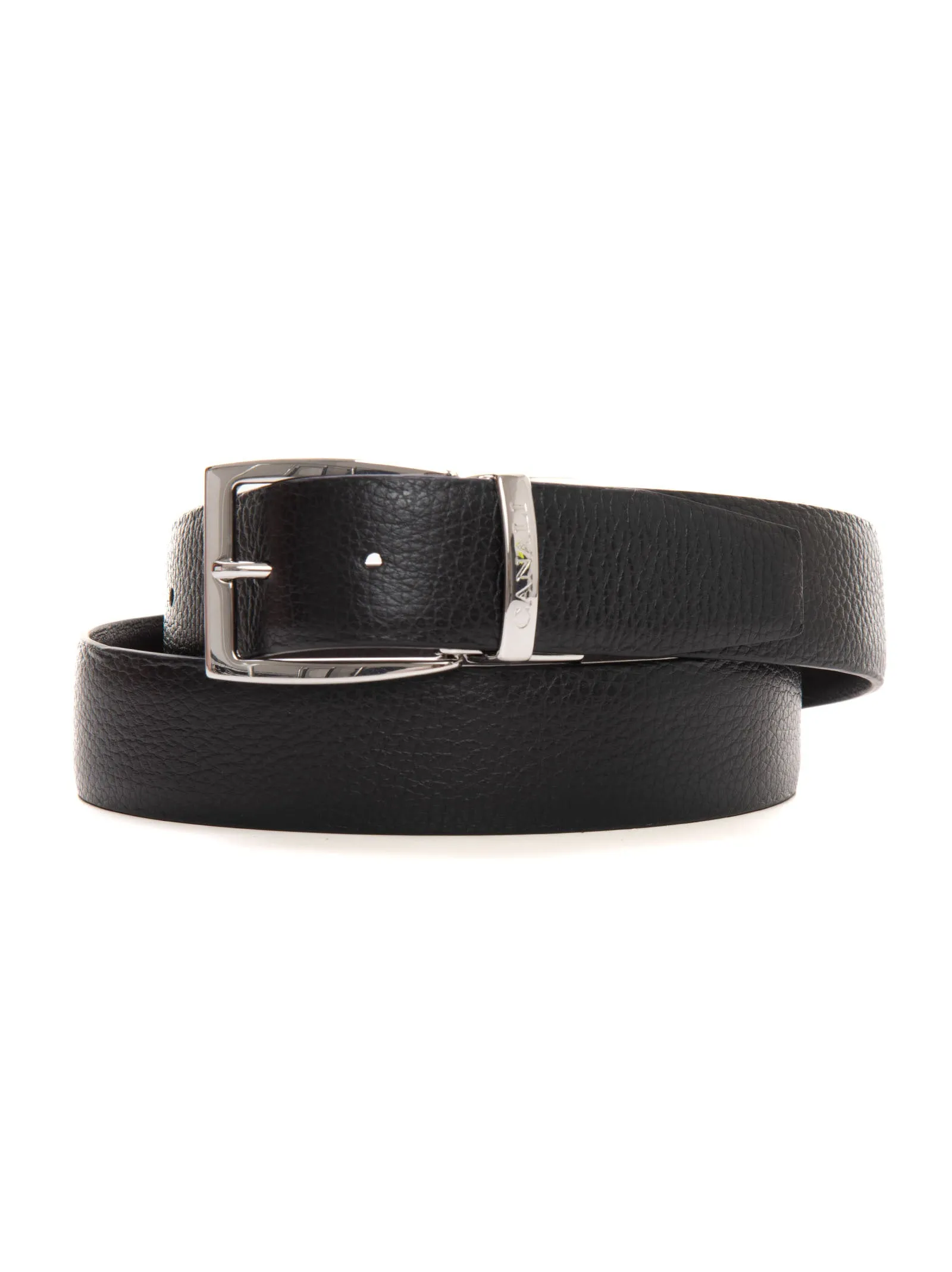 Cintura Nero-marrone Canali Uomo