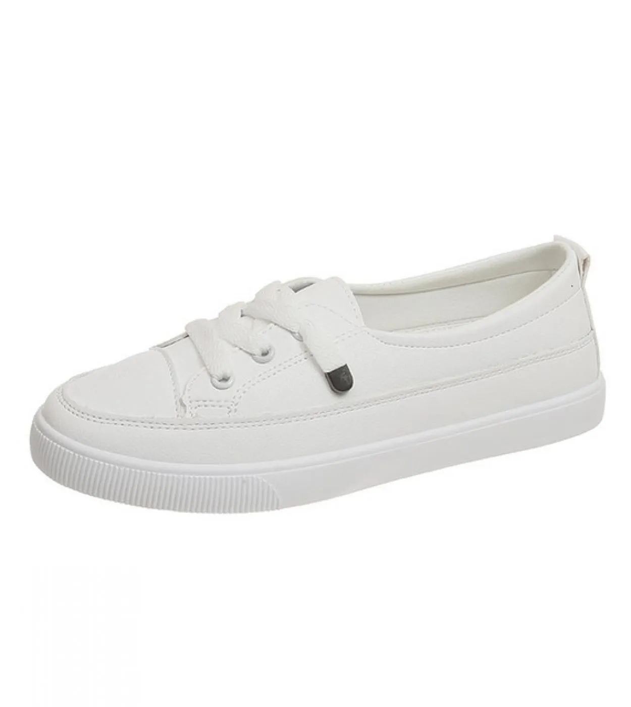 Comemore Scarpe da donna autunnali Moda nuovi mocassini in pelle Pu Scarpe da ginnastica piatte traspiranti da donna Casual spor