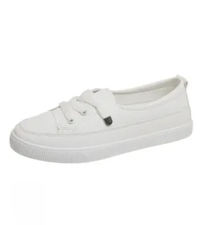 Comemore Scarpe da donna autunnali Moda nuovi mocassini in pelle Pu Scarpe da ginnastica piatte traspiranti da donna Casual spor