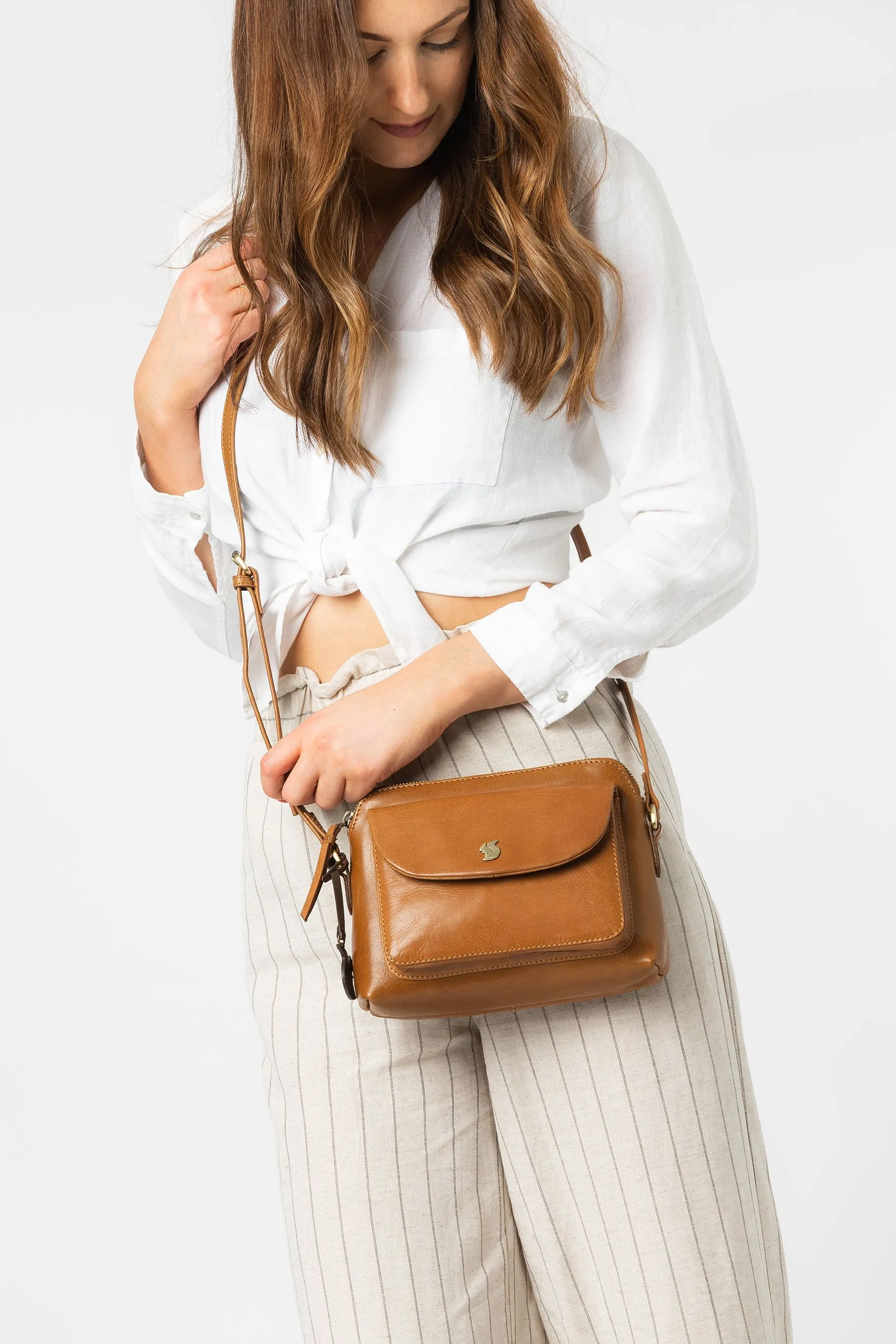 Conkca - Dainty - Borsa a tracolla in pelle