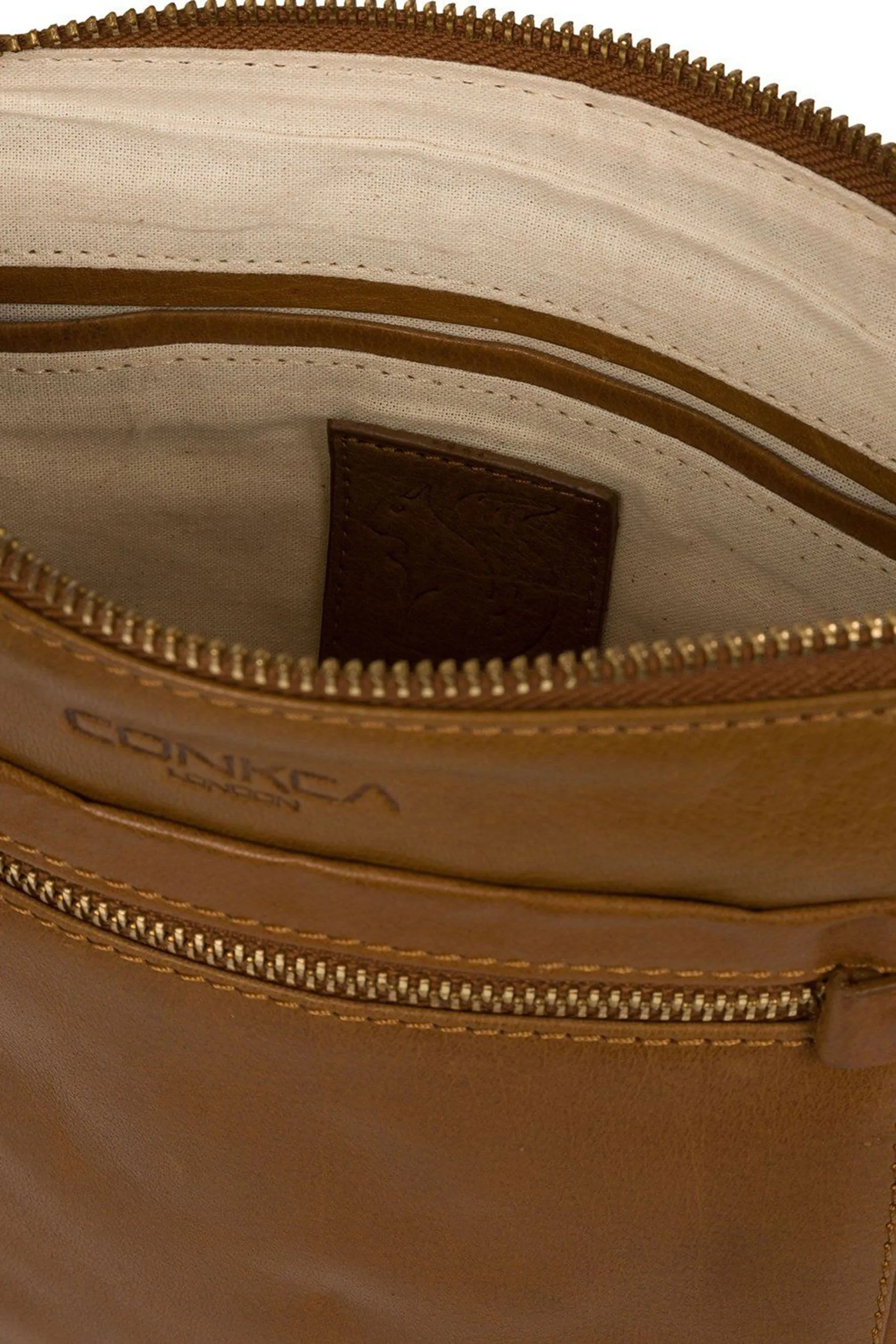 Conkca - Rego - Borsa a tracolla in pelle