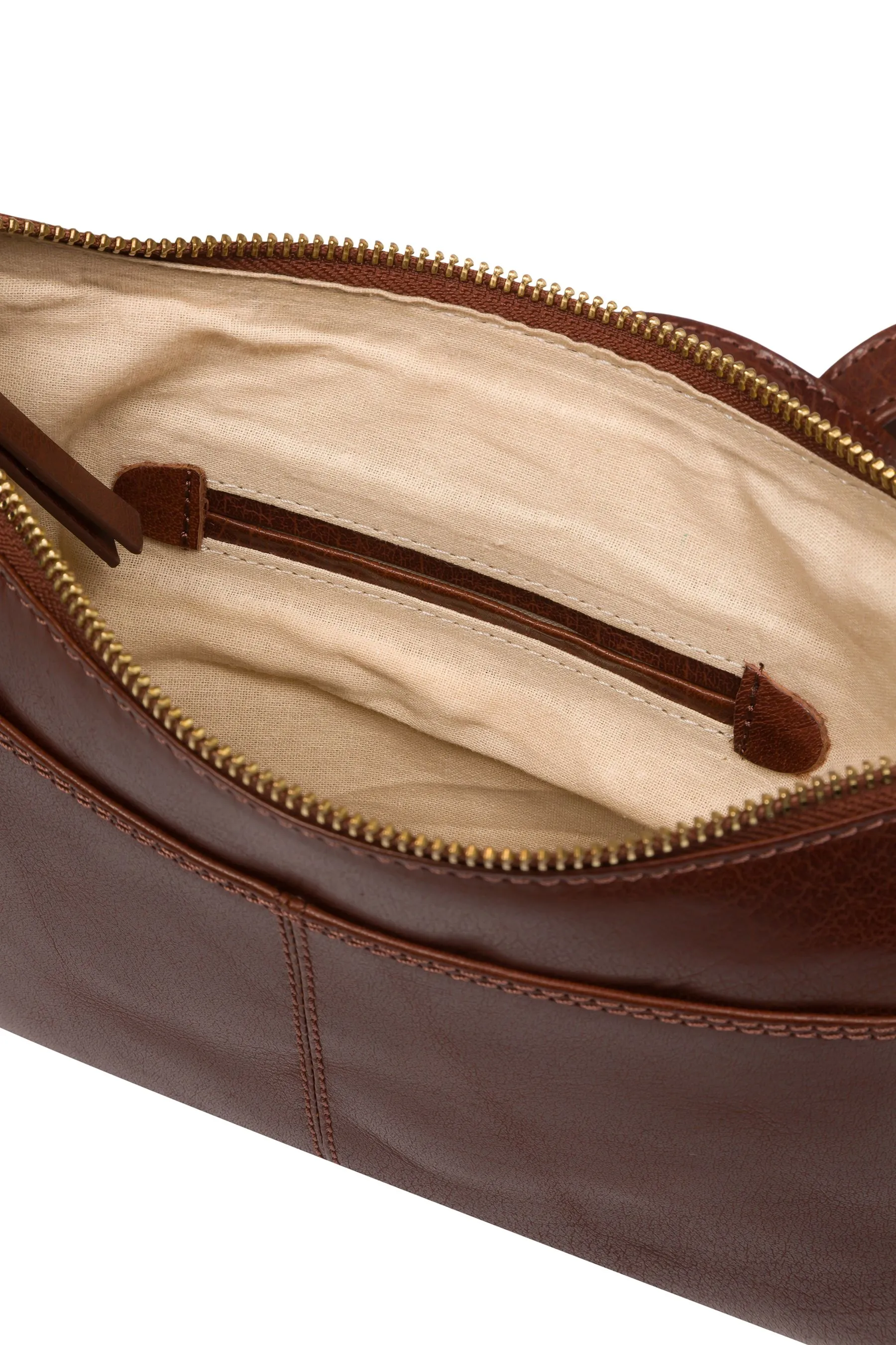 Conkca - Viola - Borsa a tracolla in pelle