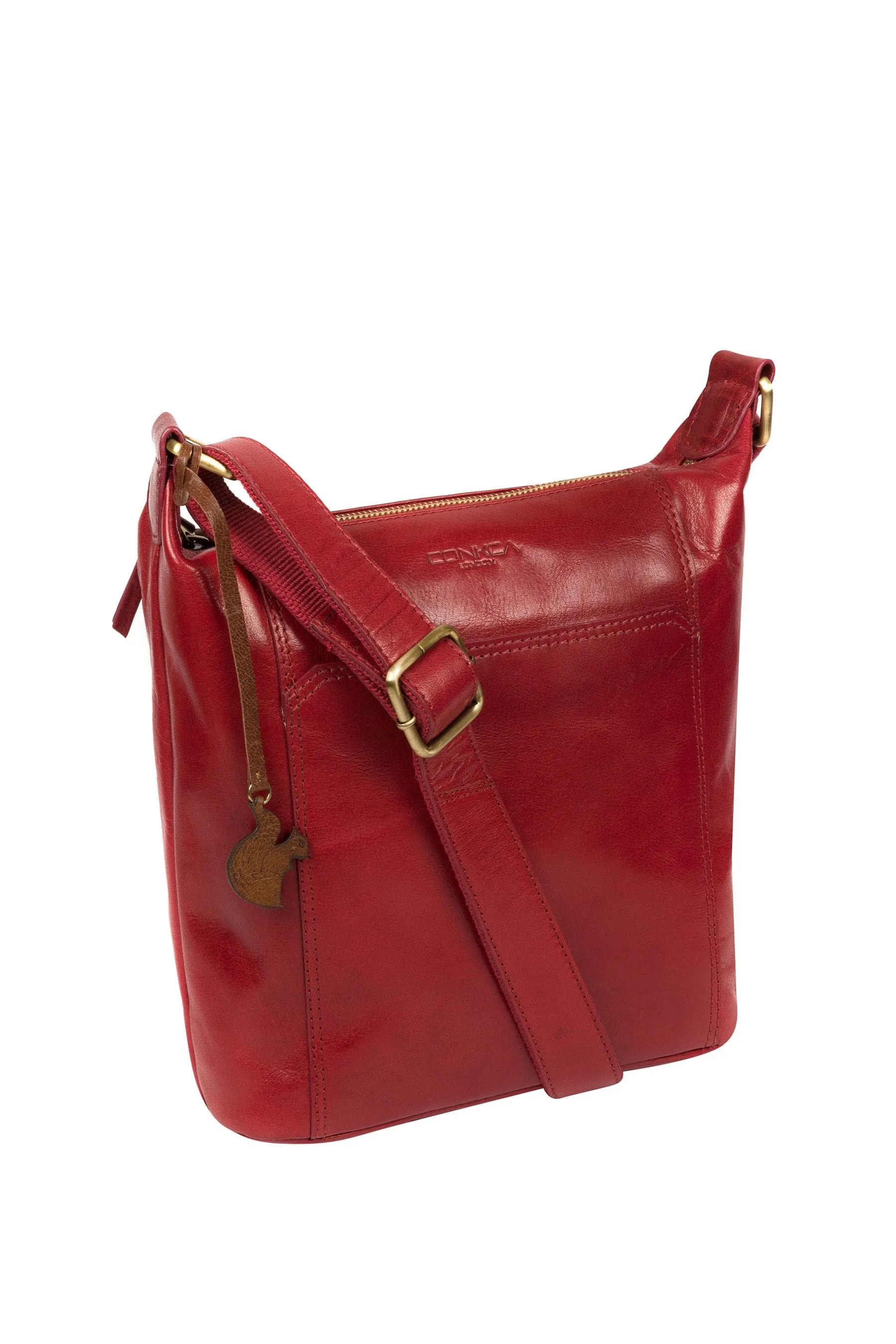 Conkca - Yasmin - Borsa a tracolla in pelle
