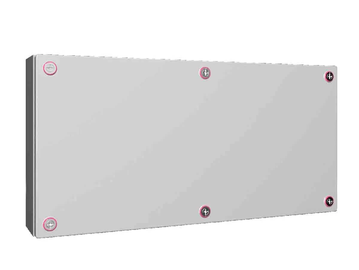 Contenitore a parete Rittal in Acciaio 600 x 300 x 120mm, col. RAL 7035, IP66