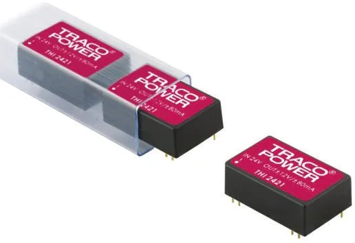 Convertitore c.c.-c.c. 2W, Vin 4,5 → 5,5 V c.c., Vout 5V cc, 2.5kV cc