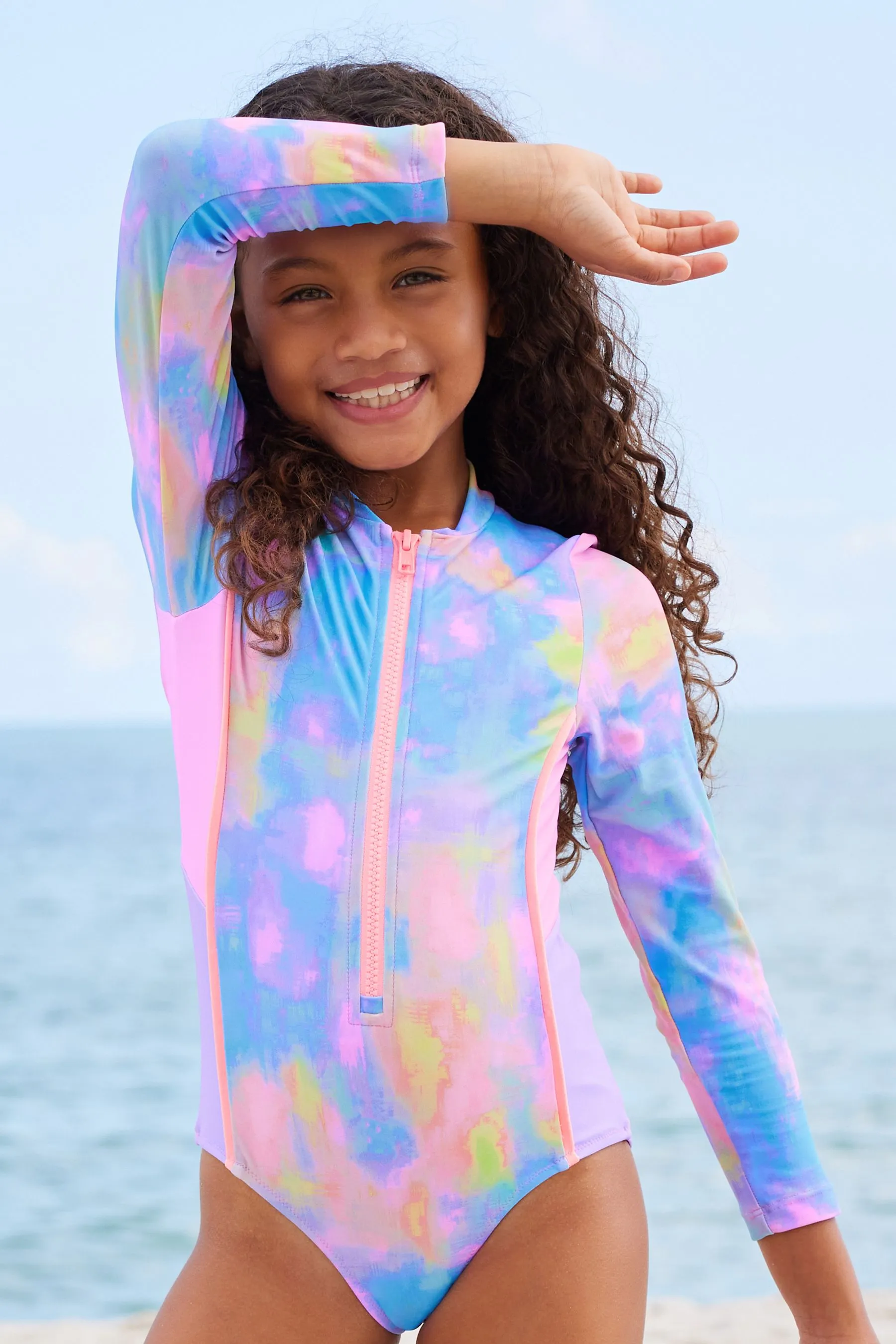 Costume da bagno a maniche lunghe (3-16anni)    