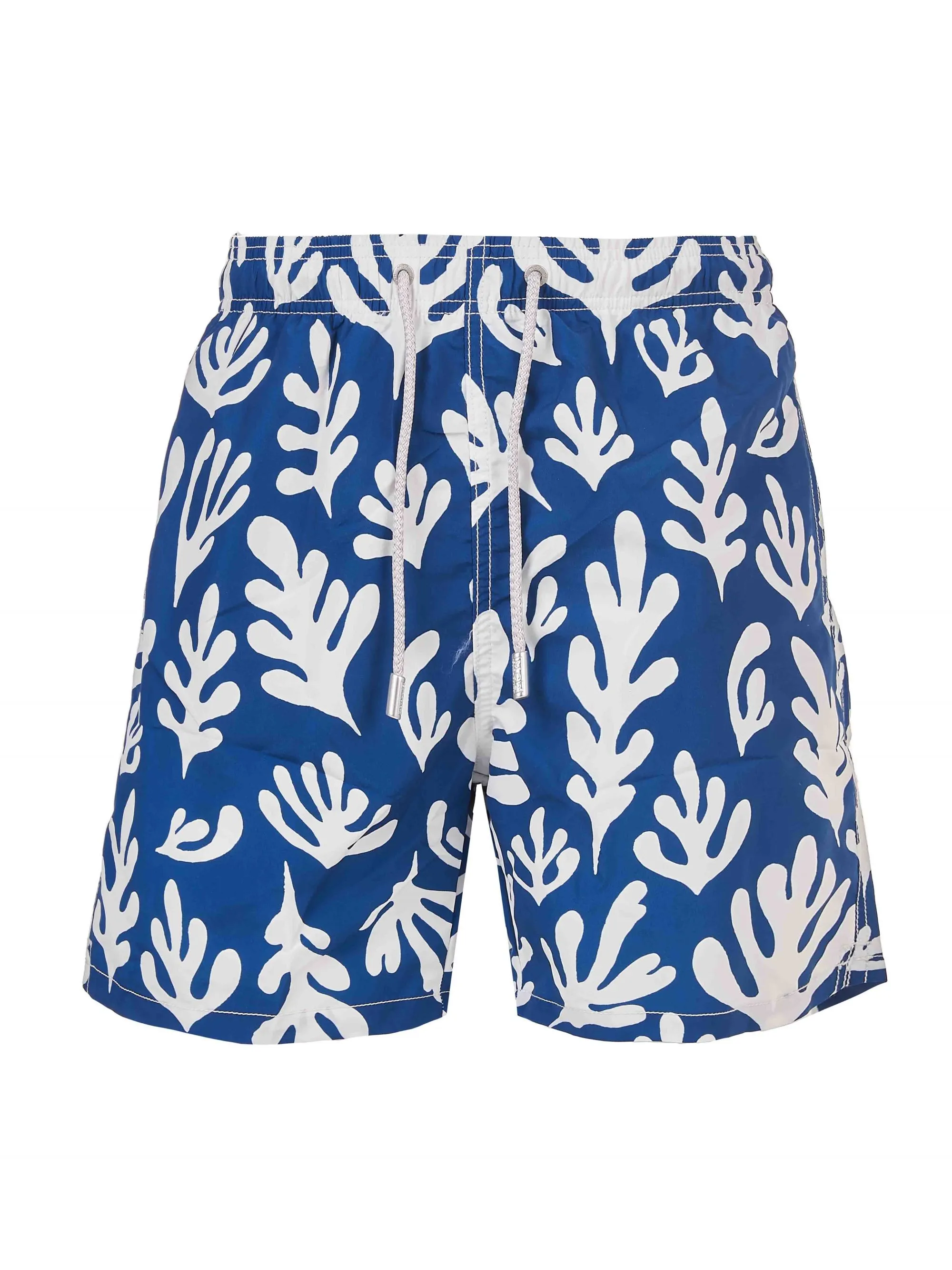 COSTUME DA BAGNO PAINTED LEAVES IN TECHNO STAMPATO