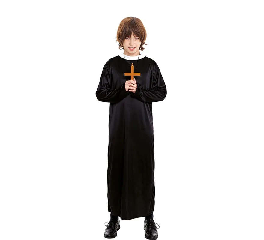 Costume da Prete Nero per bambino