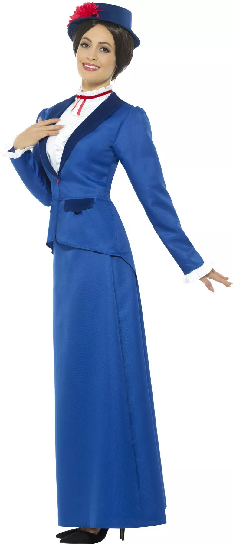 Costume tata Matilda blu