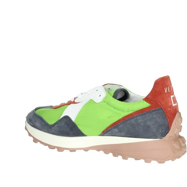 D.A.T.E.  SNEAKERS BASSA VETTA CAMP.6 VERDE ACIDO